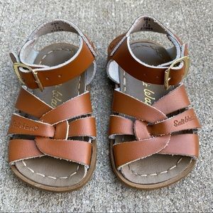 Salt Water Sandals Baby size 3 Tan
